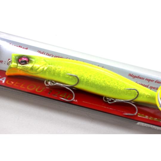 新品 メガバス カゲロウ124F KAGELOU DO CHART 2点 セット Megabass メガバス KAGELOU カゲロウ 124F #GLX DOUBLE CHART : 城峰