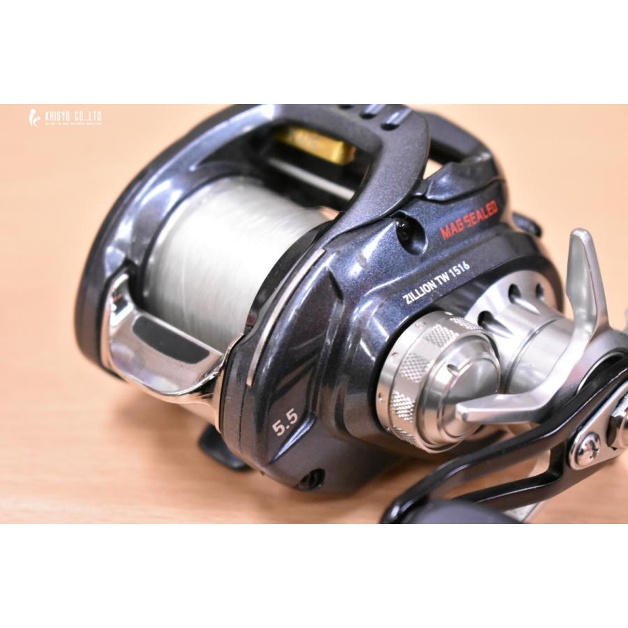 Daiwa ZILLION TW 1516 ベイトリール　ダイワ　ジリオン DAIWA（ダイワ） ジリオン TW 1516 右巻き DAIWA ZILLION TW ベイト