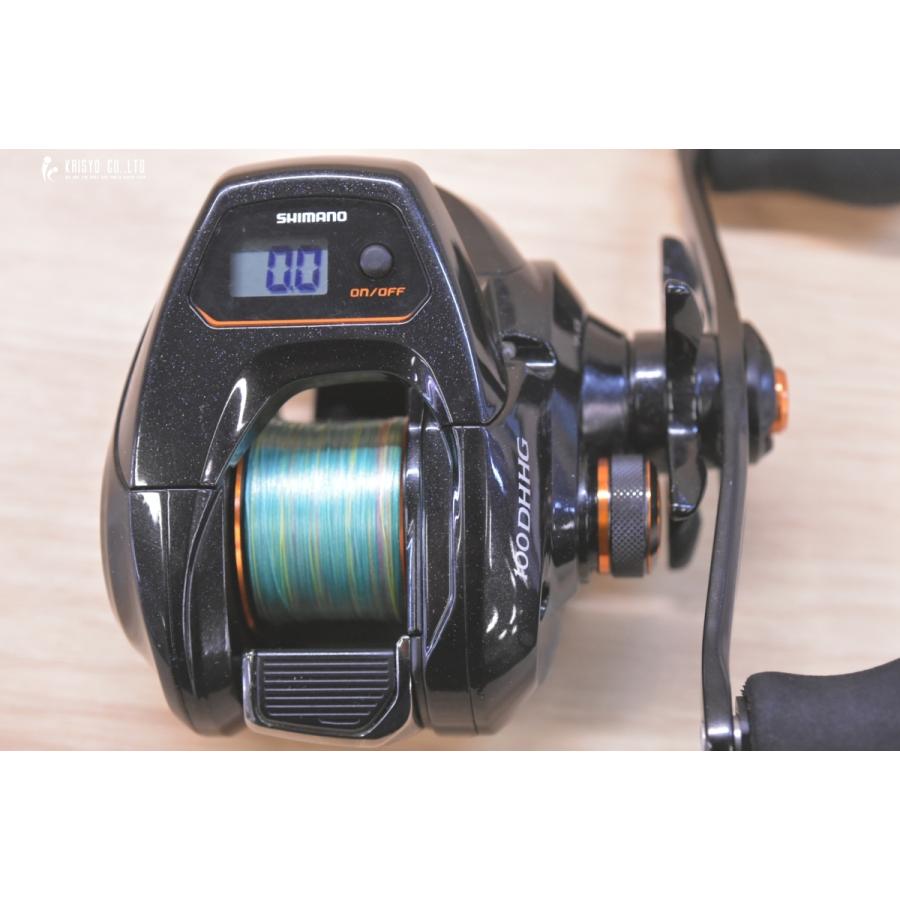 シマノ 21 バルケッタ 100DHHG SHIMANO Barchetta カウンター付き ベイトリール 右巻き オフショア ライトゲーム等に！の画像