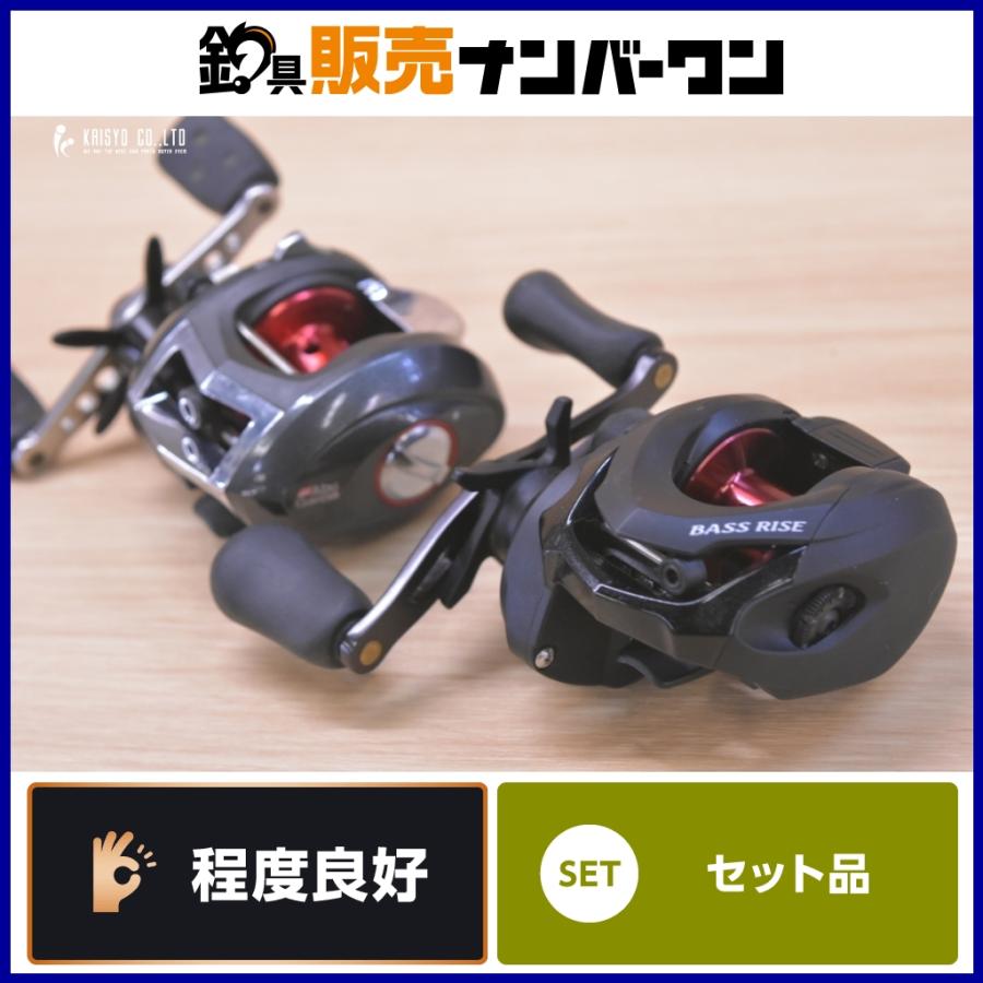 シマノ（SHIMANO） ブラックマックス 18 バスライズ 2台セット アブ
