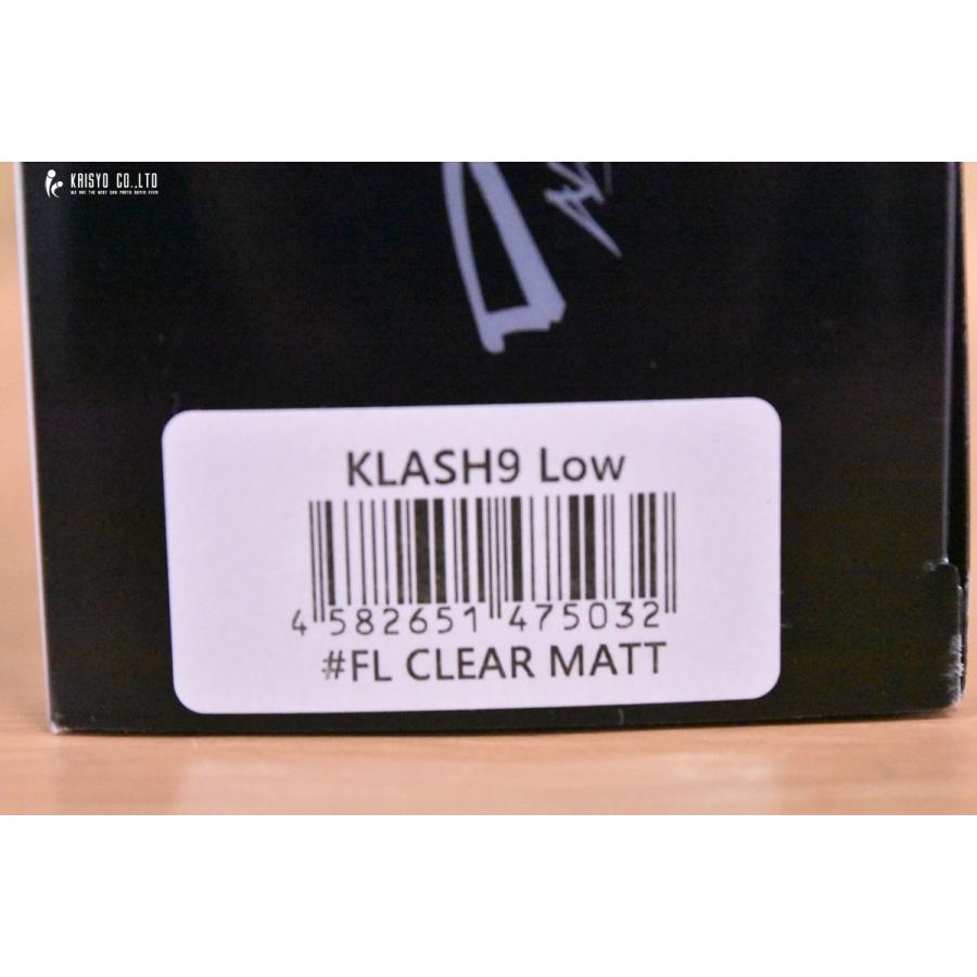 新品未使用　drt クラッシュ9 flクリアマット DRT クラッシュ9 Low FLクリアマット KLASH 9 FL CLEAR MATT