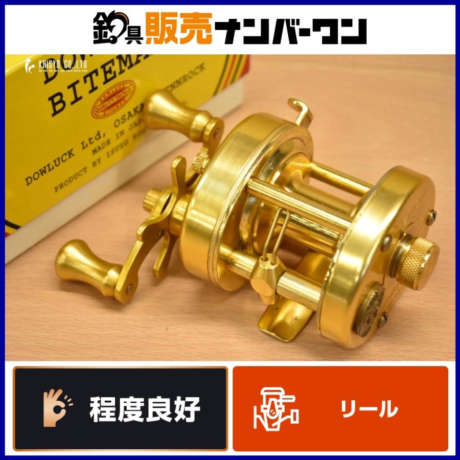 道楽 Dowluck Biteman 77 Red 道楽 バイトマン 77 右 Dowluck BITEMAN ベイトリール バス