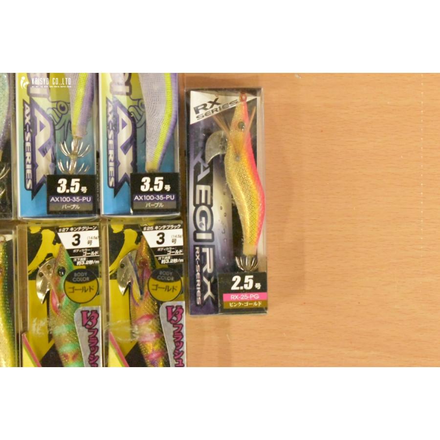 タクティクスエンジョイ ハヤブサ OGK エギ 2.5号〜4.0号 21点