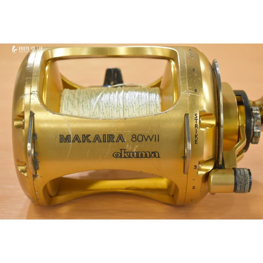 オクマ マカイラ MK-80WII OKUMA MAKAIRA 80W 2 両軸リール