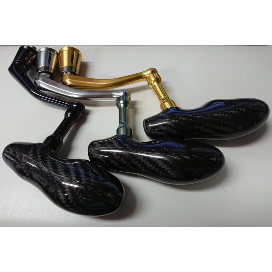 未使用品】カーボン ハンドルノブ シルバー (1) シマノ Bタイプ 未使用品】カーボン ハンドルノブ シルバー (1) シマノ Bタイプ