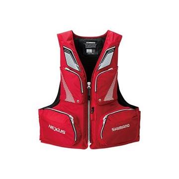 シマノ（SHIMANO） VF-142Q NEXUS フローティングベスト レッド
