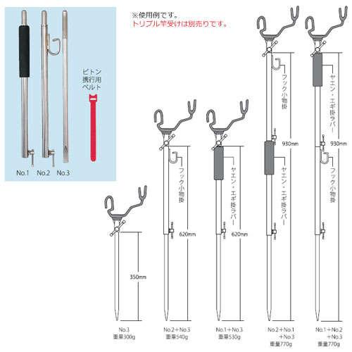 昌栄 No.590 トリプルピトン : フィッシングトライ - 通販 - Yahoo 