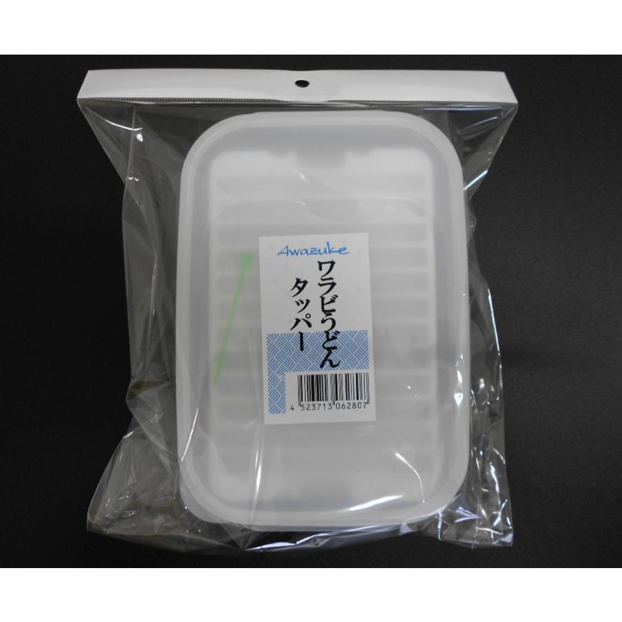 泡づけ本舗(Awazuke) ワラビうどんタッパー : フィッシングトライ