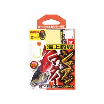 ささめ針(SASAME) T-478 海上釣堀 真鯛・シマアジ 6号 : フィッシング