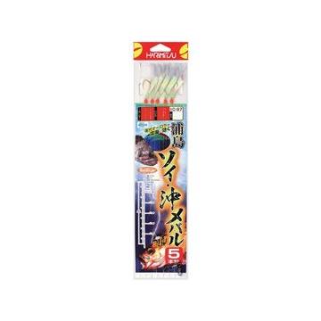 ハリミツ C-97 浦島 ソイ・沖メバル 5本 16号-7号 : フィッシング