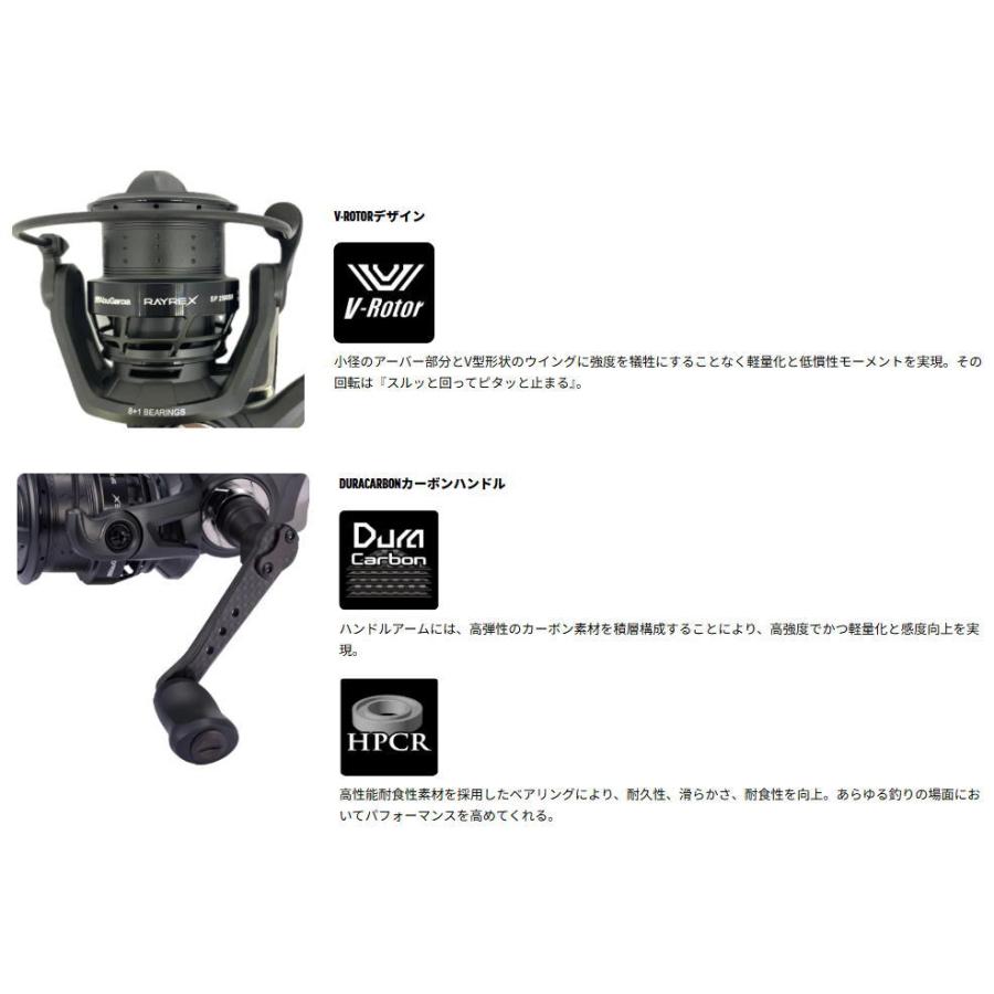 Abu Garcia（アブガルシア） レイレックス スピニング 3000SH