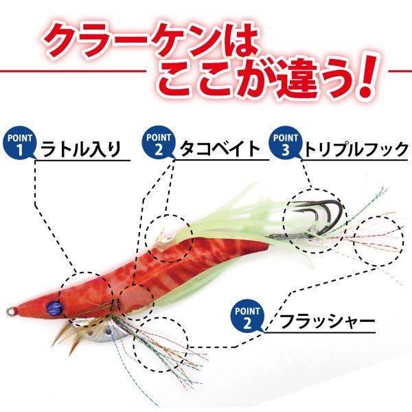 オクトパスハンター タコエギ クラーケン 3.5号 ピンクタイガー / SALE｜fishing-tsuribitokan｜03