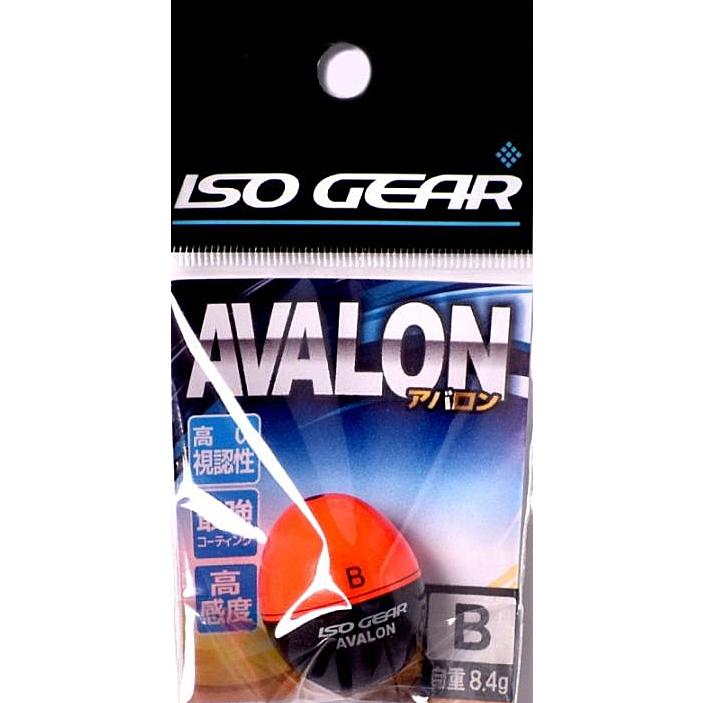 磯フカセウキ ファイブスター ISO GEAR アバロン 0号 オレンジ / グレ チヌ 中通し円錐ウキ つり具 メール便可 | FIVE STAR（釣り）