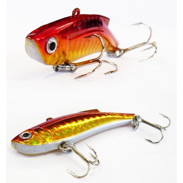 メタルバイブ マルシン漁具 ソルトクウェイク 13g 6cm レッドゴールド / ルアー / SALE / メール便可｜fishing-tsuribitokan｜02