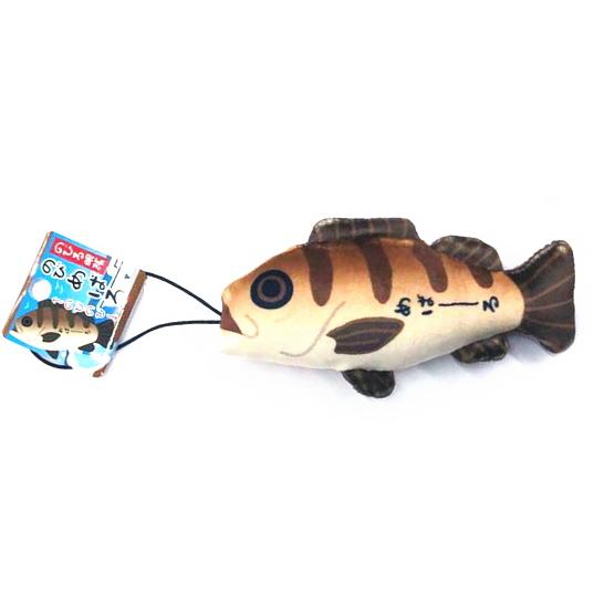 のびおさかな ストラップ #メバル / カワチ 釣り お魚 フィッシュ