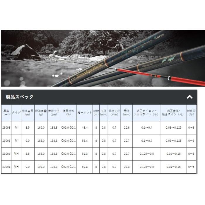 鮎竿 がまかつ がま鮎 ダンシングマスター MH 8.5m / gamakatsu (SP) / ロッド｜fishing-tsuribitokan｜02