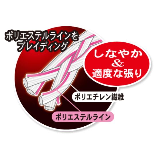 がまかつ ラグゼ 桜幻 カスタムフックリーダー 徳用 15m 4号 37lb / 鯛ラバフック専用 PEライン / メール便可｜fishing-tsuribitokan｜02