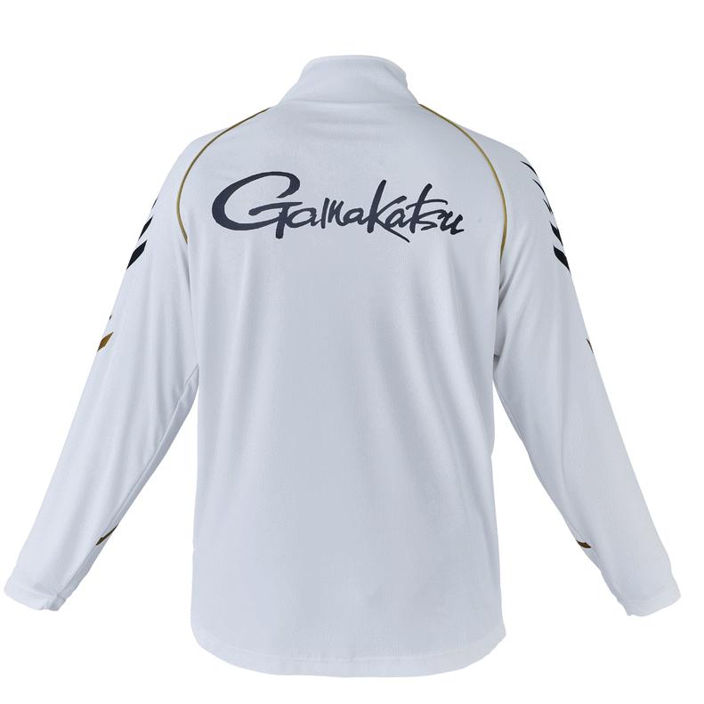 がまかつ コカゲマックス(R) ジップシャツ (長袖) GM-3697 ホワイト Lサイズ / ウェア / gamakatsu｜fishing-tsuribitokan｜02