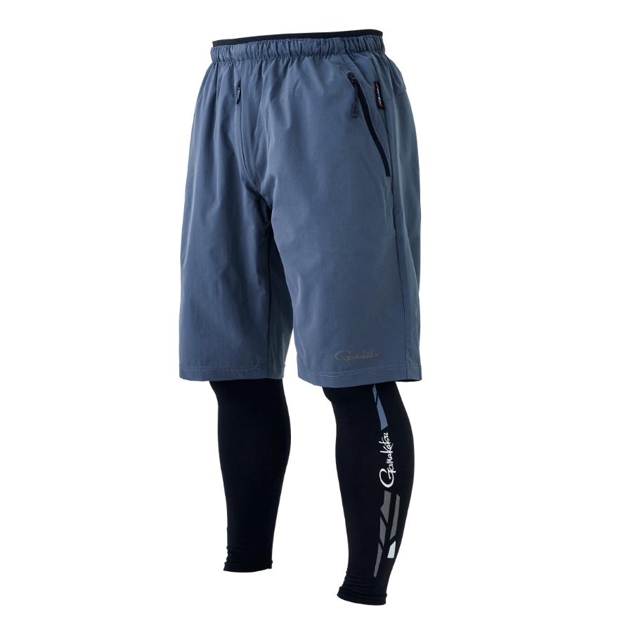 がまかつ フィッシングウェア サマードライショートパンツ(インナー付き) GM3696  M  グレー Gamakatsu（がまかつ） サマードライショートパンツ (インナー付き) GM