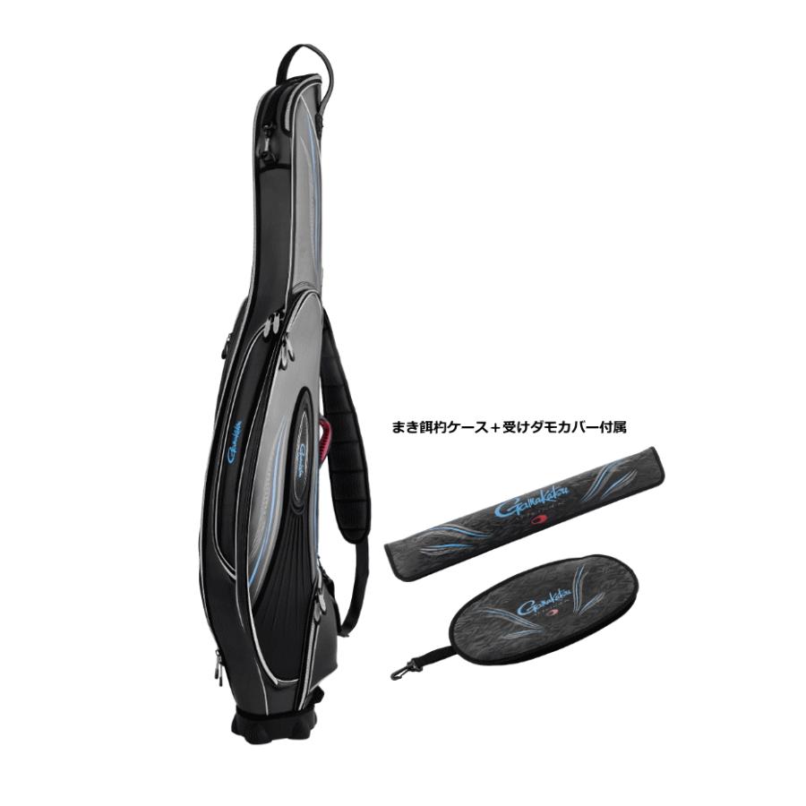 Gamakatsu がまかつ ロッドケース GC-298 ブラックATTENDER 受け  