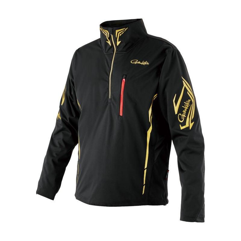 Gamakatsu（がまかつ） プルオーバージップシャツ GM-3794 ブラック