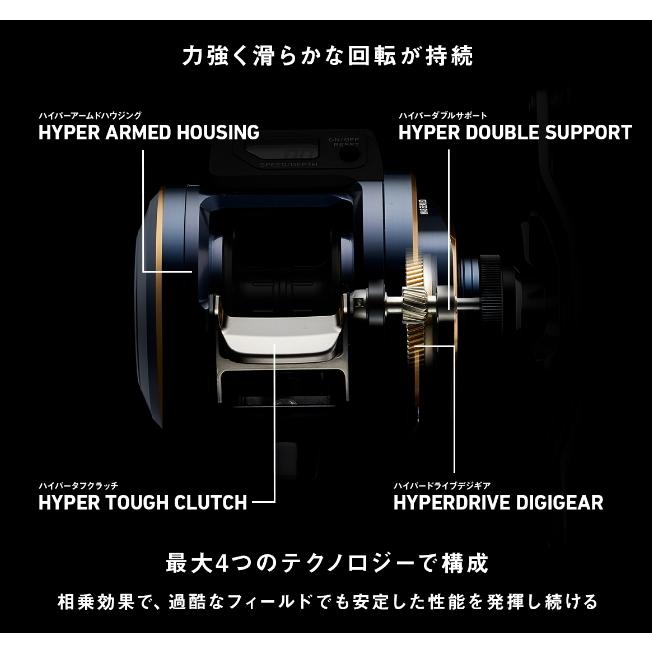 ダイワ 21 ソルティガ IC 100P-DH 右ハンドル / ベイトリール / 釣具 / daiwa｜fishing-tsuribitokan｜02