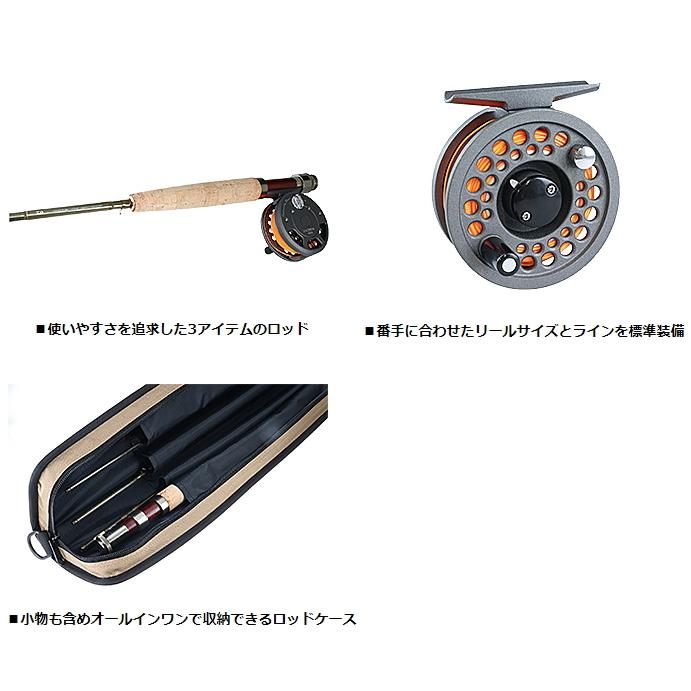 ダイワ 20 ロッホモア フライコンボ F803-4COMBO / フライロッド / daiwa / 釣具｜fishing-tsuribitokan｜02