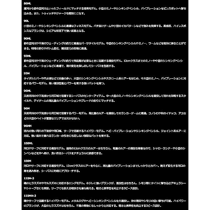 ダイワ ラブラックス AGS 100ML・N / シーバスロッド / daiwa / 釣具｜fishing-tsuribitokan｜03