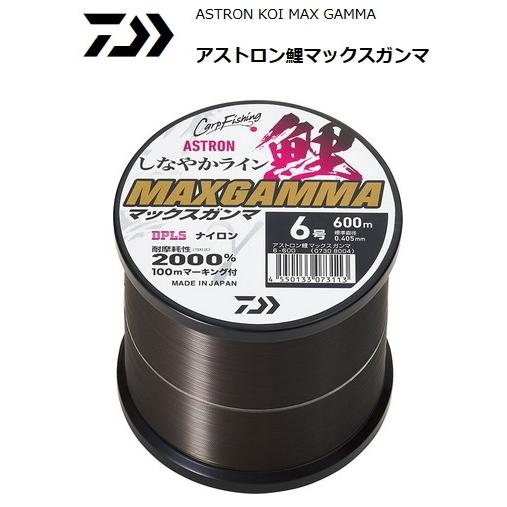 ダイワ アストロン鯉 マックスガンマ 6号 600m / ライン / 釣具 / daiwa 4550133073113フィッシング釣人館