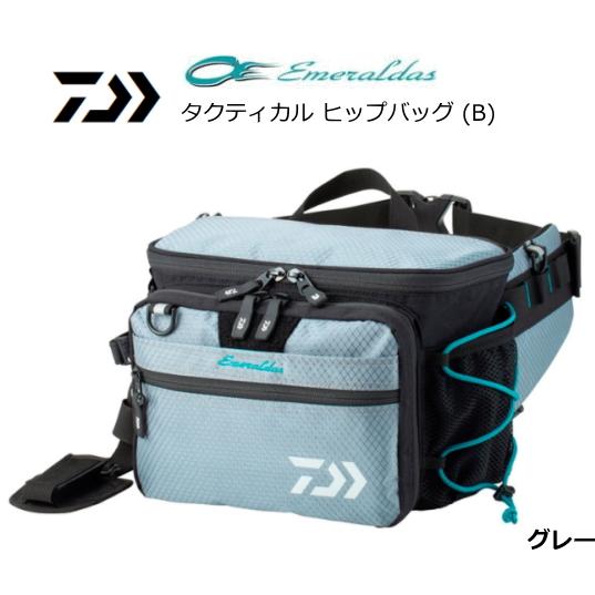 DAIWA（ダイワ） エメラルダス タクティカル ヒップバッグ B グレー