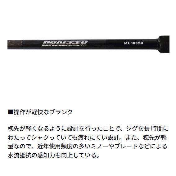 DAIWA（ダイワ） 25 ドラッガー MX 100MH スピニングモデル