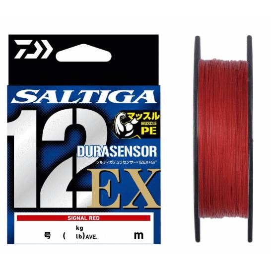 ダイワ　UVFソルティガデュラセンサー12EX+Si3 シグナルレッド 6号 DAIWA（ダイワ） UVF ソルティガデュラセンサー×12EX+Si3 シグナル
