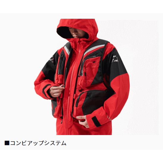 ダイワゴアテックス コンビアップレインジャケット DAIWA（ダイワ） ゴアテックス コンビアップレインスーツ DR-1825