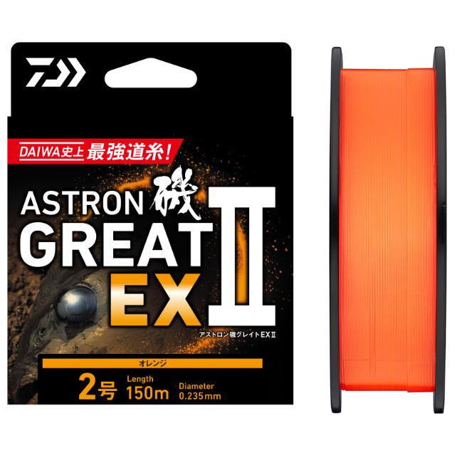 DAIWA（ダイワ） アストロン磯 グレイト EX2 オレンジ 5号 200m
