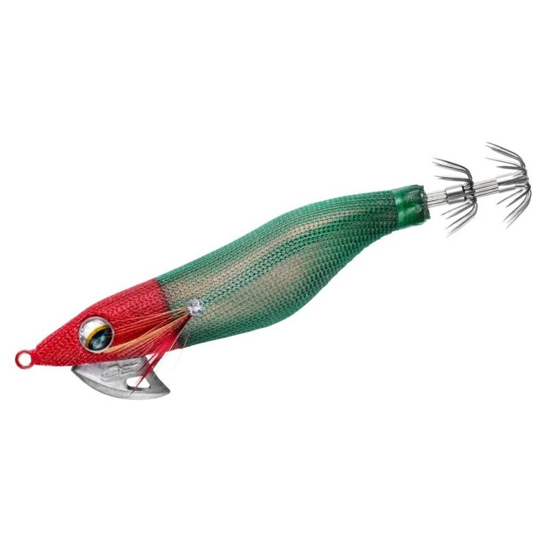 小型エギ 9個セット ダイワ エメラルダス 墨族 エギ王 ライブサーチ DAIWA（ダイワ） エメラルダス オモリグエギ 2.0号 赤-赤緑