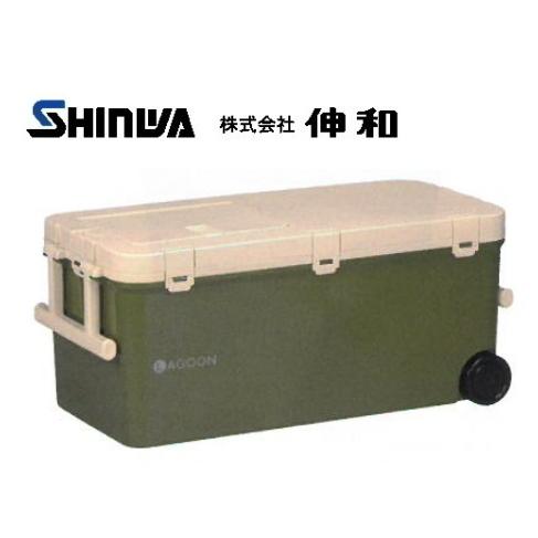 クーラーボックス 伸和 ラグーン 45 グリーン : フィッシング釣人館