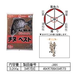 マルキュー  チヌベスト 1箱 (8袋入り) / marukyu　 (SP)｜fishing-tsuribitokan｜02