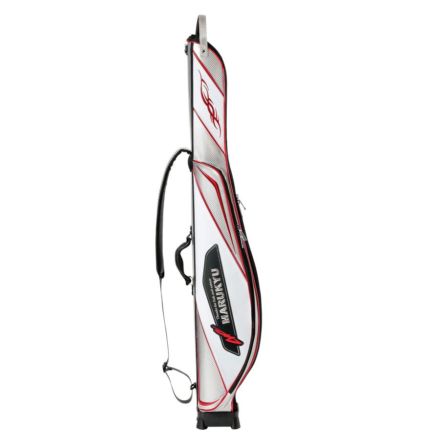 マルキュー（MARUKYU） パワーロッドケースTR-01 ホワイト/レッド 