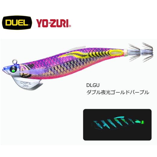 Yo Zuri Duel EZ-Q Fin Plus TR Rattle Squid Jig 3.5 30gram A1745-LPUP (3802