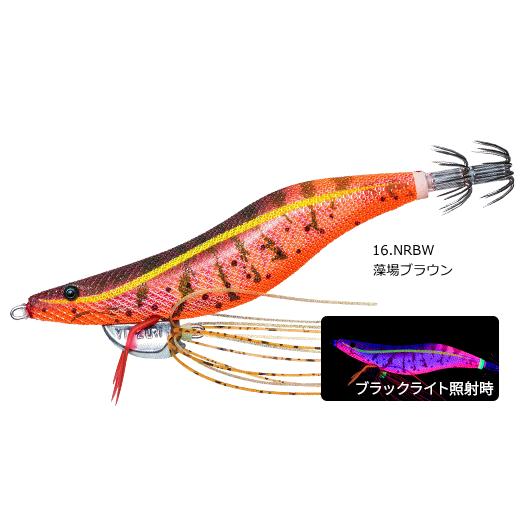 DUEL（デュエル） ヨーズリ エビQ 3.0号 #16 NRBW 藻場ブラウン