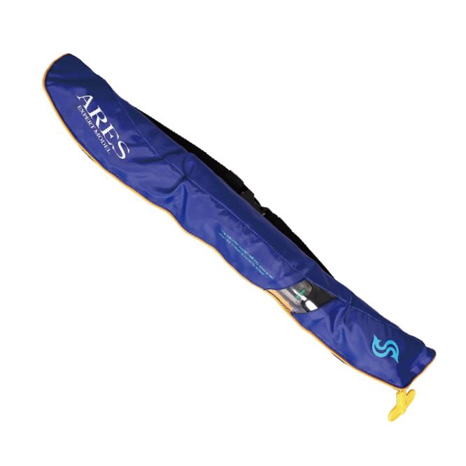 宇崎日新 アレス (ARES) ウエストライフジャケット #ブルー フリーサイズ  / 自動膨張式救命具 (SP) / nissin / 釣具 宇崎日新 アレス (ARES) ウエストライフジャケット #ブルー