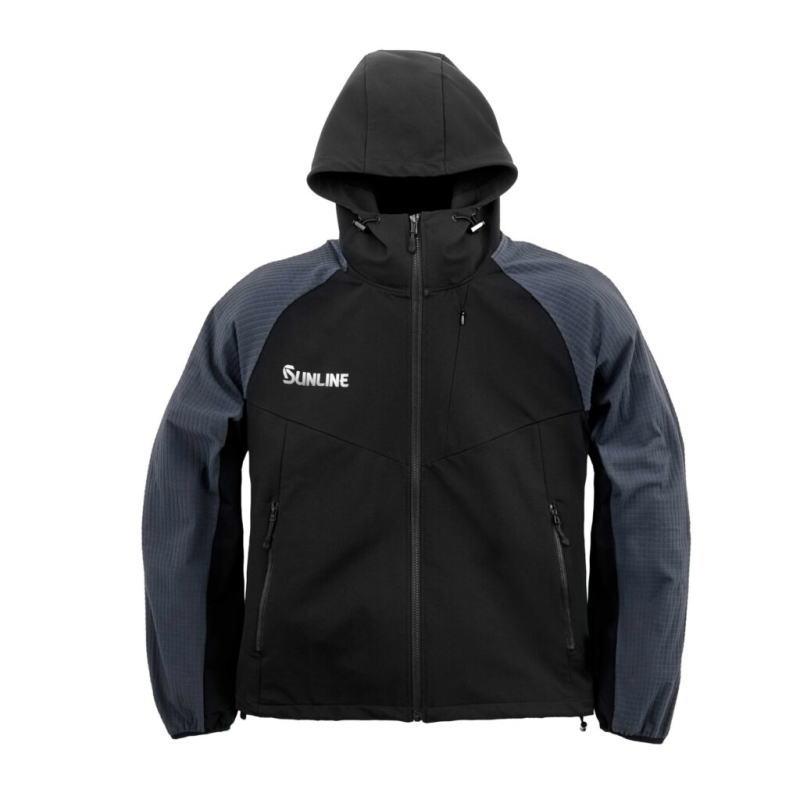 サンライン（SUNLINE） ライトシェルパーカー SUW-15510 ブラック M