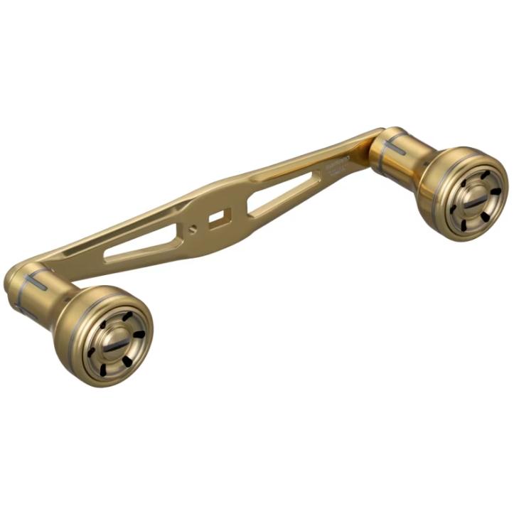 シマノ（SHIMANO） 夢屋 ダブルハンドルアルミノブ 60mm ゴールド 釣具