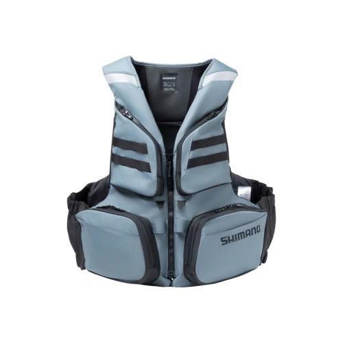 シマノ（SHIMANO） VF-142Z フローティングベスト ブルーグレー L 