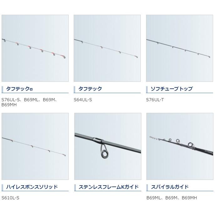 ルアーロッド シマノ 19 ソルティーアドバンス シーバス S96ML / shimano｜fishing-tsuribitokan｜02