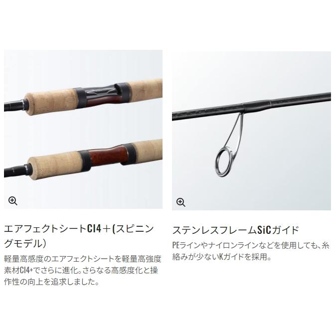 シマノ 21 カーディフ NX S54ULスピニング / トラウトロッド / shimano｜fishing-tsuribitokan｜02