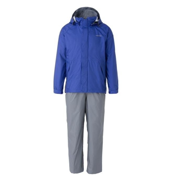 シマノ DSベーシックスーツ RA-027Q ネイビー / レインウェア シマノ（SHIMANO） DS ベーシックスーツ RA-027Q ブルー L / レイン