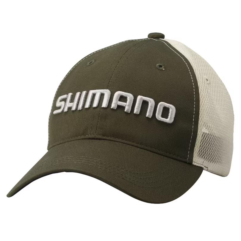 シマノ（SHIMANO） ツイル メッシュキャップ CA-008V カーキ Sサイズ