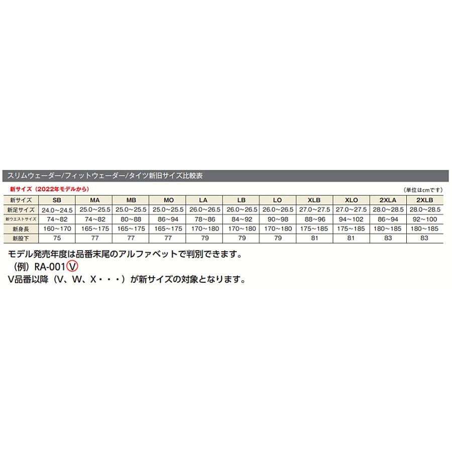 シマノ スタンダードタイツ 1.0 FI-020W XLAサイズ / 鮎タイツ / shimano  / 釣具｜fishing-tsuribitokan｜04