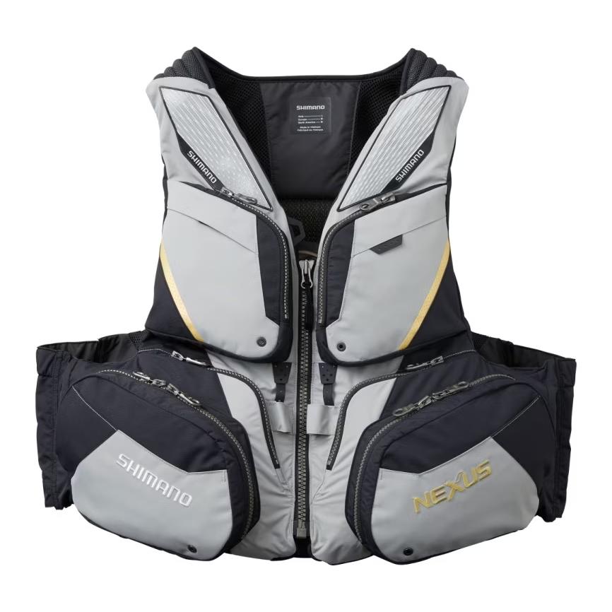 シマノ VF-120W ネクサス フローティングベスト XL グレー シマノ（SHIMANO） ネクサス フローティングベスト VF-120W グレー XL